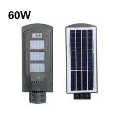 Motion Sensor Solar Street Light with Pole 60W