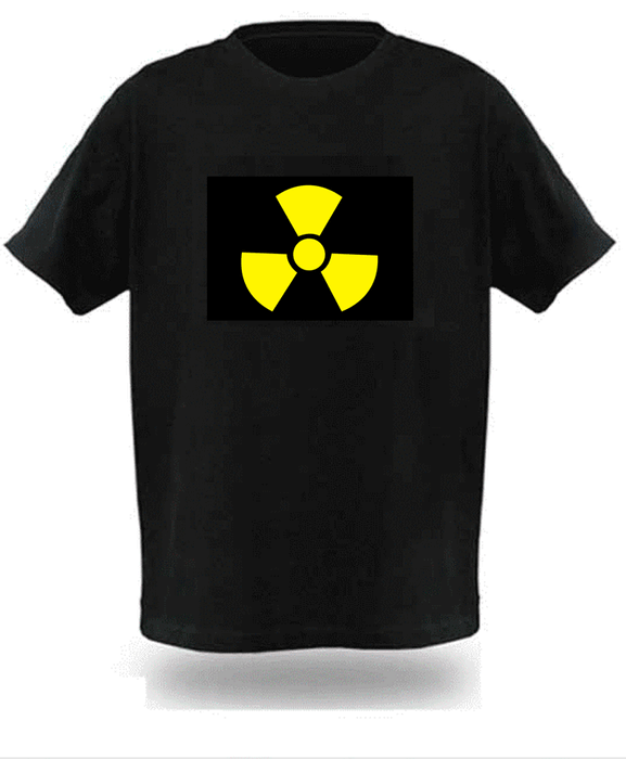 EL Panel Tshirts: Sound activated Light up Tshirt | Dancing Boy