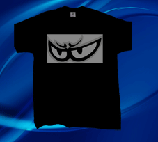 EL Panel Tshirts: Sound activated Light up Tshirt | Fearless