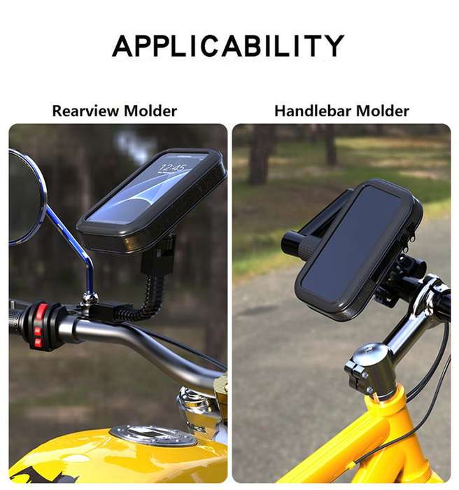 Weather Resistant Motorbike Phone Mount Bracket