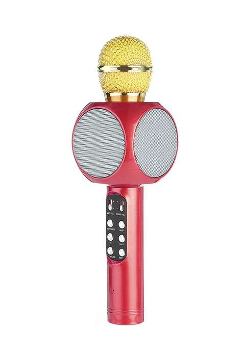 Wireless Bluetooth Microphone Karaoke, Handheld, with Speaker