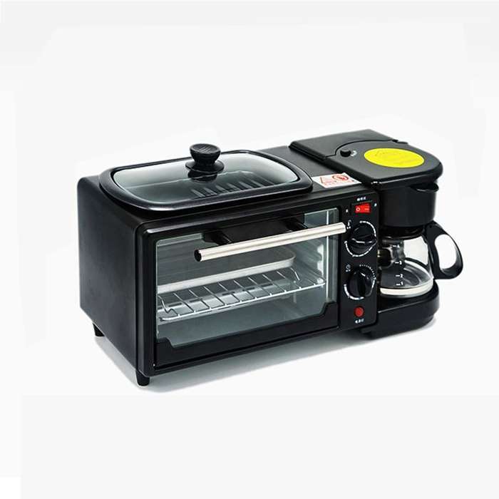 Breakfast Set Toaster Coffee Maker Machine Electric 3in1 Breakfast Maker