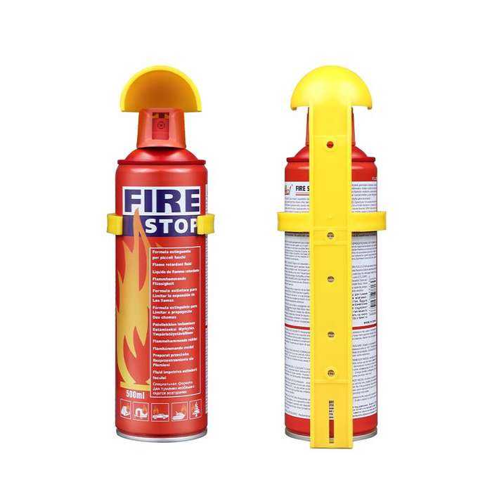 Mini Fire Extinguisher Fire Stop ISO 9001 For car kitchen home bedroom Pack of 2