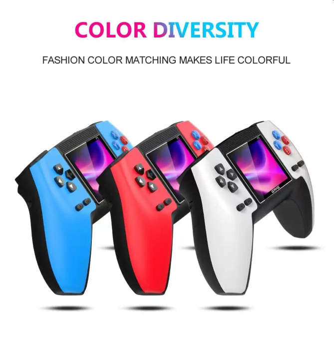 P5 Game Box Retro Handheld Game Console Built in 520 Games - White