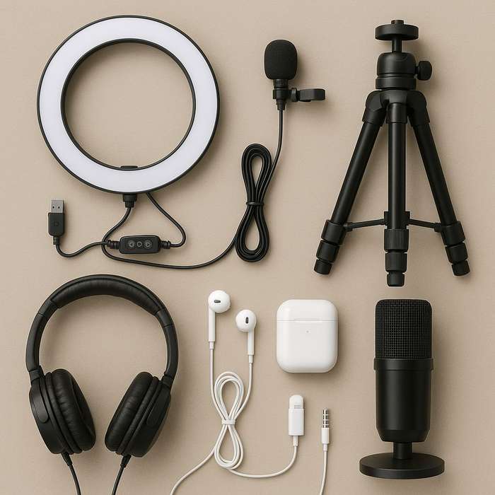 Beginners Webinar Podcast Vlogging Kit
