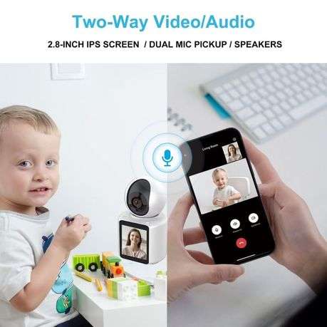 Ip Camera D30 2way Chat 2 Mega