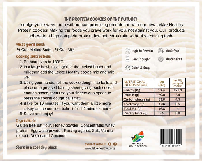 Vanilla Protein Cookie Mix