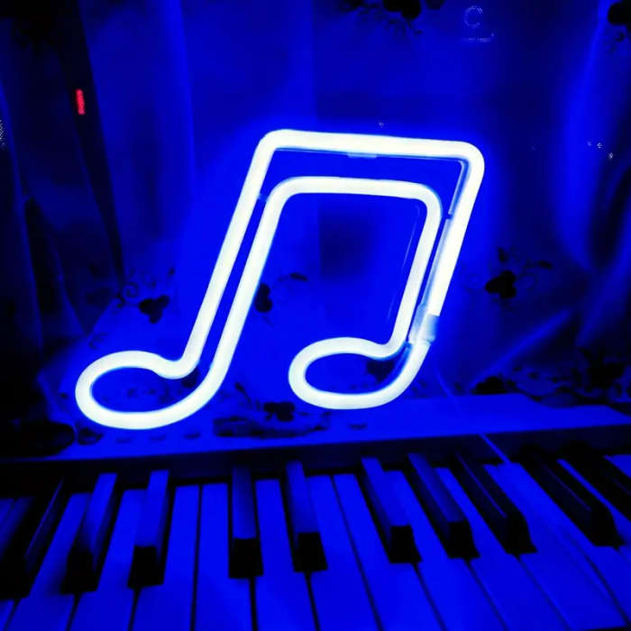 Musical Note Neon Sign