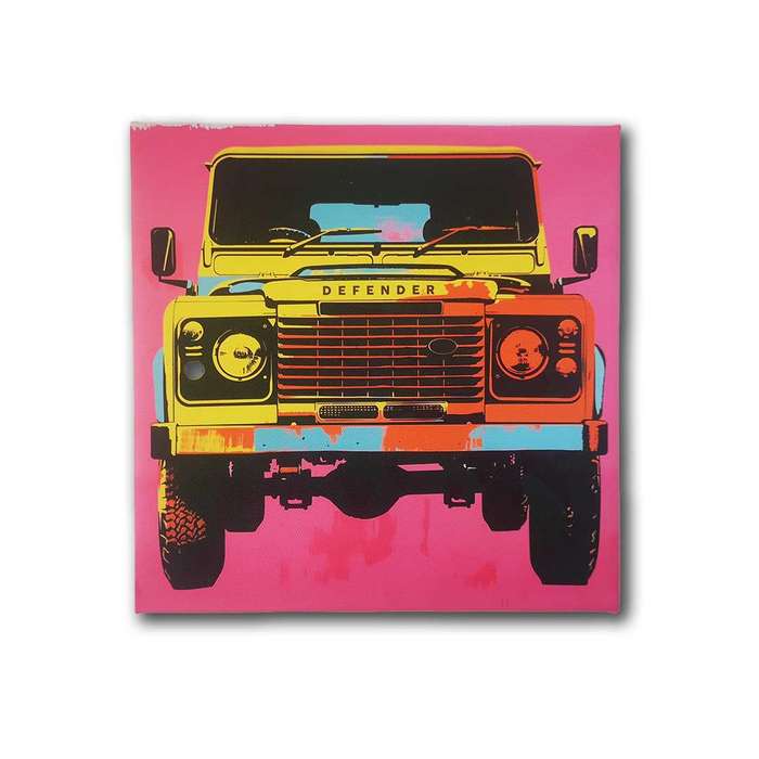 Land Rover Defender Canvas Wall Art