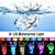 Submersible LED light with remote