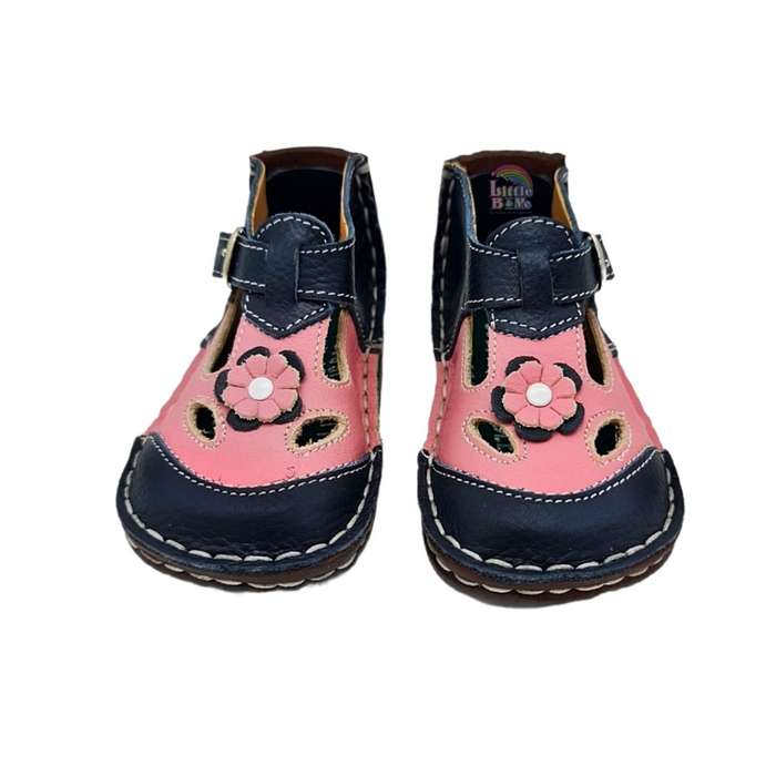 Cobbles - Navy and Pink Size (2,3,5,6)