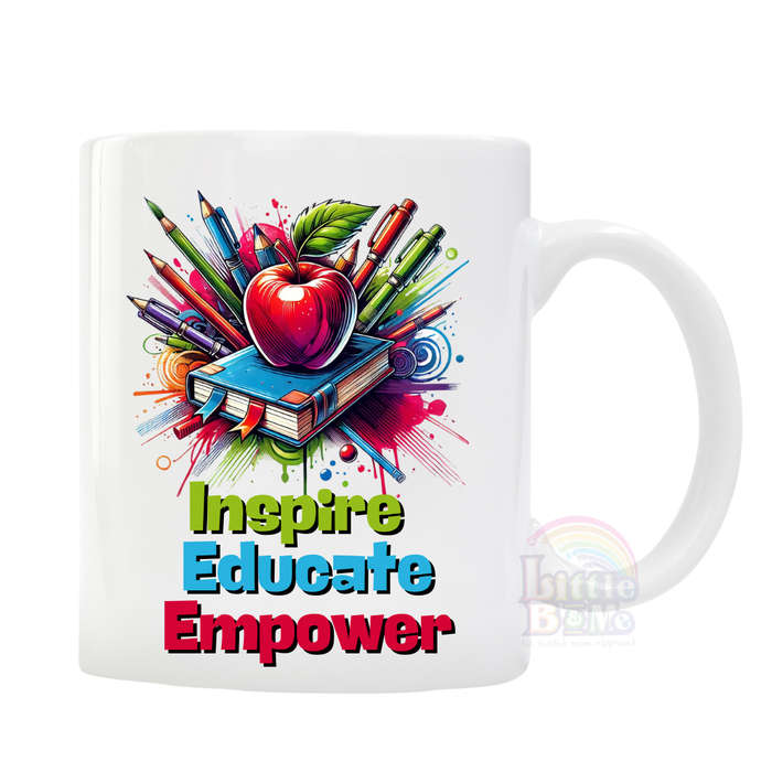 Personalized Inspire, Educate, Empower Mug