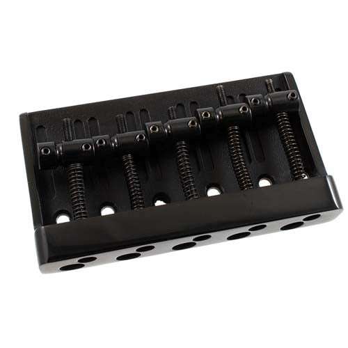 5-String Bass Bridge - Black