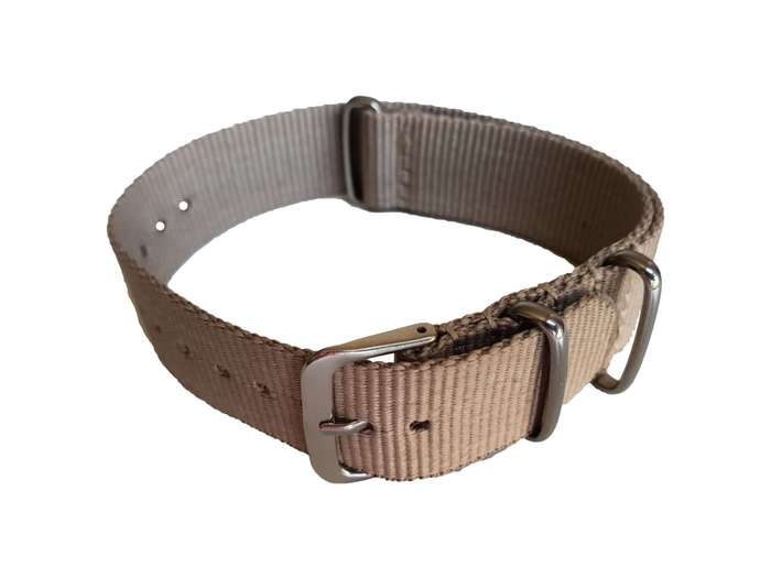24mm Nato Watch Strap Beige