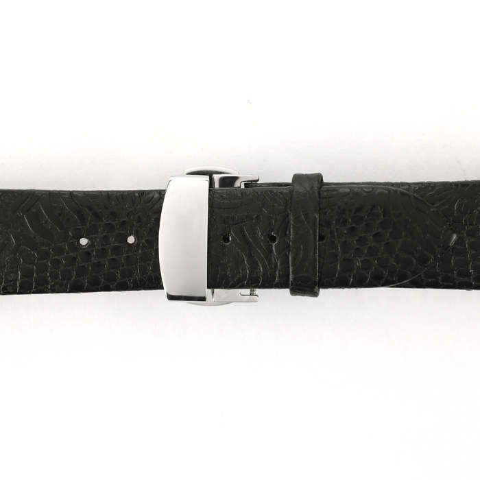 Deployant Clasp/Buckle with Double Push Button Release (Yellow Gold)