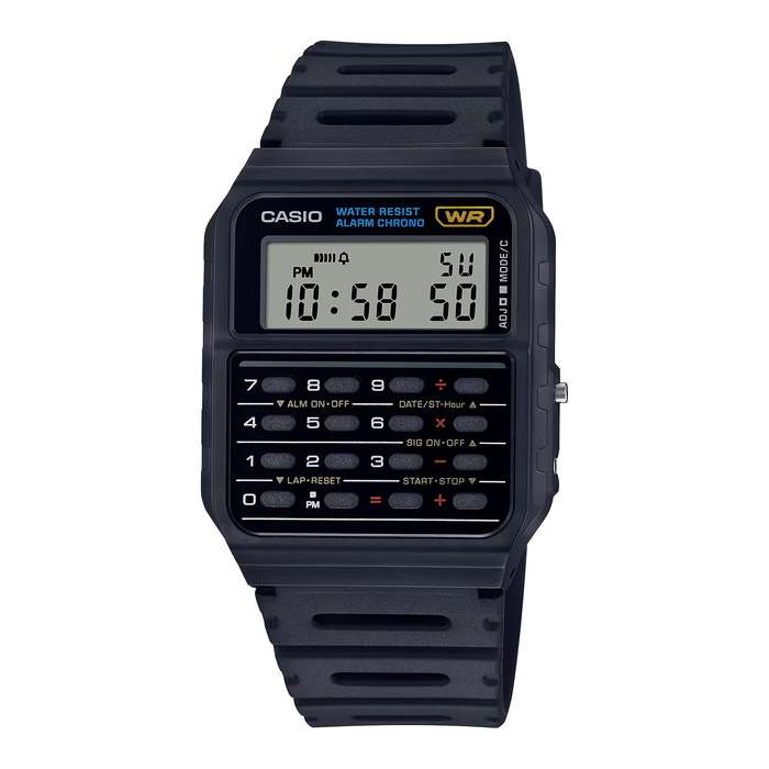 Casio Databank CA-53W-1 Calculator Watch