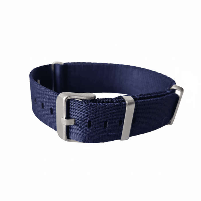 22mm Seat Belt Nato Watch Strap Navy Blue
