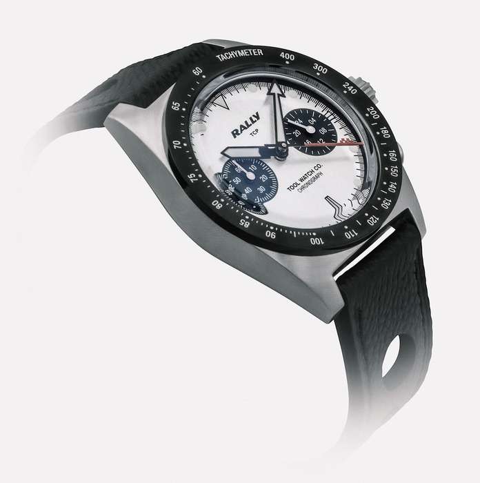 Tool Watch Co. Rally Chronograph (Red on Silver)