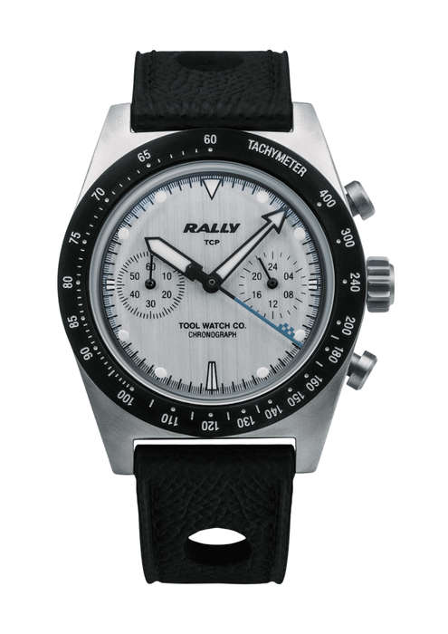 Tool Watch Co. Rally Chronograph (Blue on Silver)