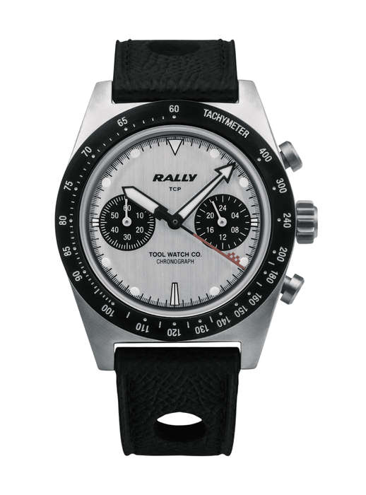 Tool Watch Co. Rally Chronograph (Red on Silver)