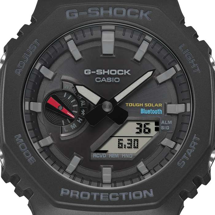 Casio G-Shock Carbon Core Bluetooth & Solar "CasiOak" GA-B2100-1A