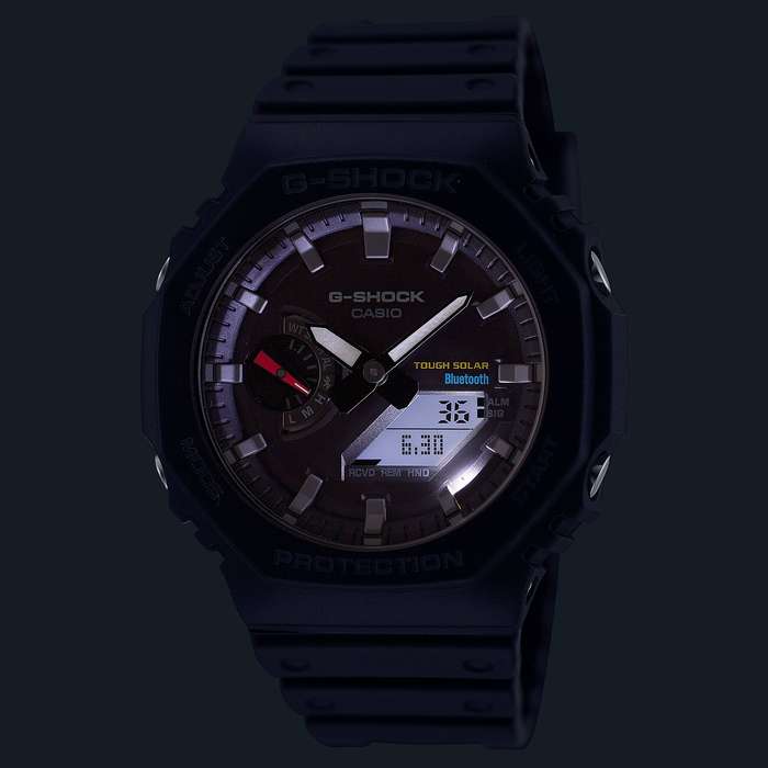 Casio G-Shock Carbon Core Bluetooth & Solar "CasiOak" GA-B2100-1A