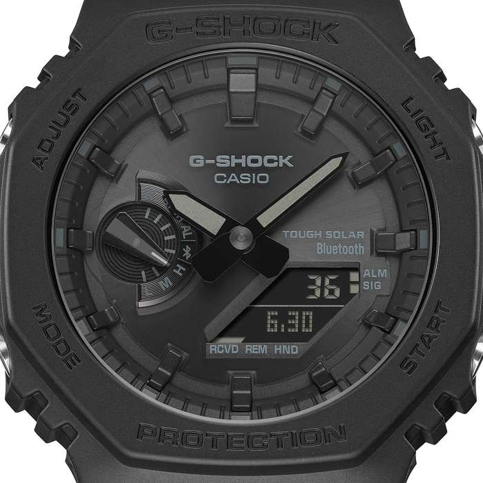 Casio G-Shock Carbon Core Bluetooth & Solar "CasiOak" GA-B2100-1A1