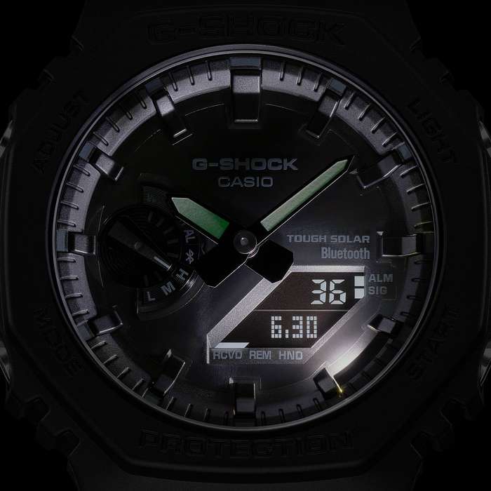 Casio G-Shock Carbon Core Bluetooth & Solar "CasiOak" GA-B2100-1A1