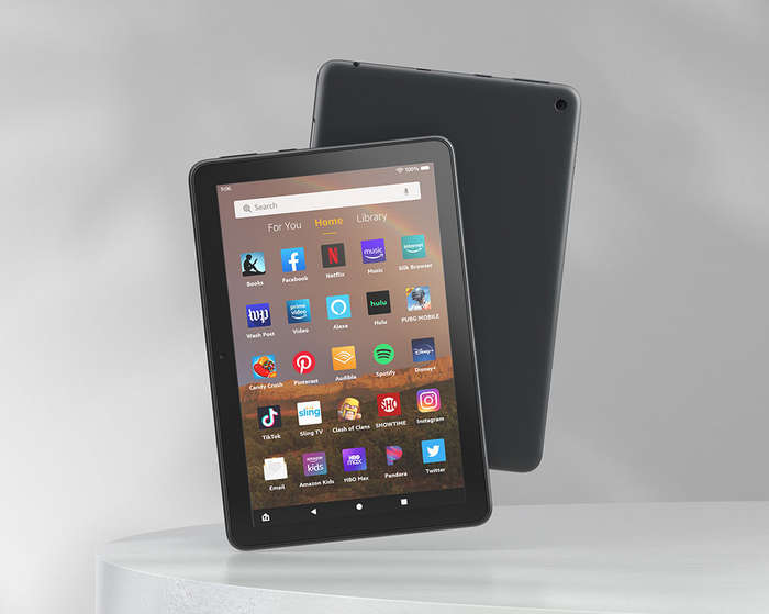 Amazon Fire HD 8 Tablet | 32GB Wi-Fi 8 Inch - Plum / Red