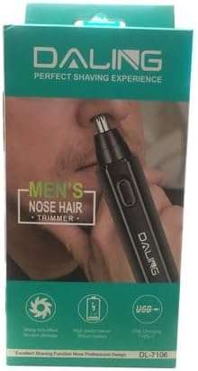 DALING Men's Rechargeable Nose And Ear Hair Trimmer - DL-7106