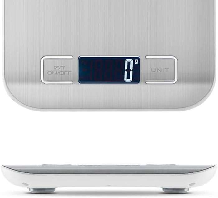 5000g STAINLESS STEEL ELECTRIC KITCHEN SCALE WITH LCD DISPLAY