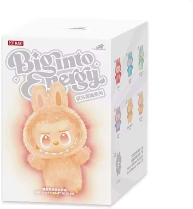Big Into Energy Figurine Series Vinyl Blind Box Pendants - Random Set of 6 Labubu