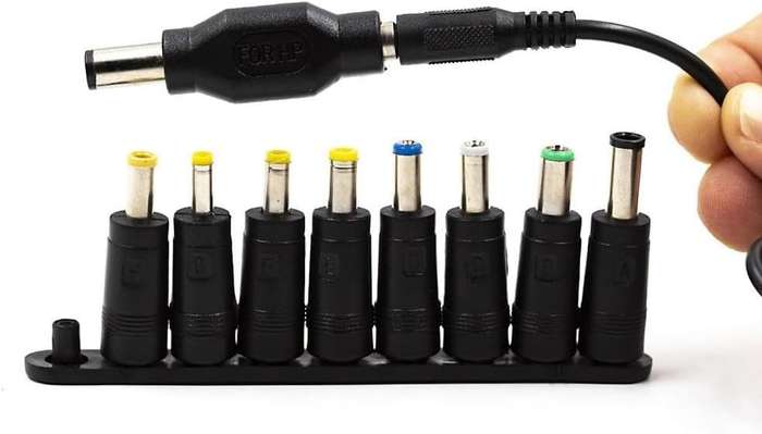 Carregador Portatil 9 Connector Universal Notebook Adapter