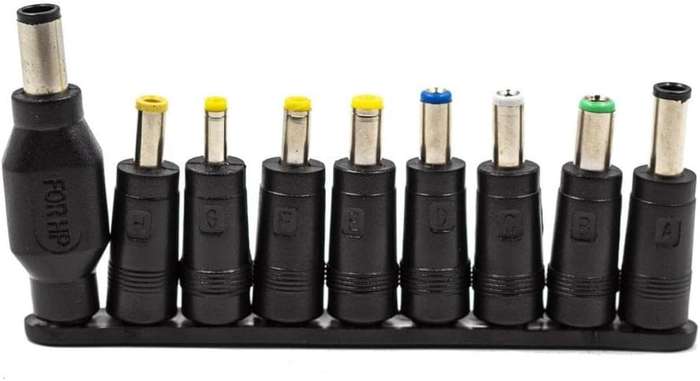 Carregador Portatil 9 Connector Universal Notebook Adapter