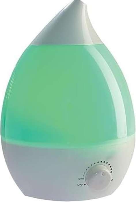 2-IN-1 ULTRASONIC AROMATHERAPY HUMIDIFIER AND DIFFUSER WITH LED AMBIENT LIGHTING - GREEN