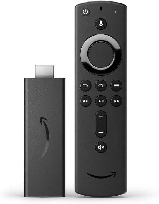 Fire TV Stick with Alexa Voice Remote (includes TV controls), HD streaming device