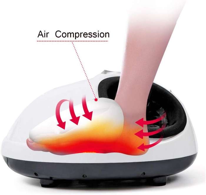 Foot Massager Machine Shiatsu Foot Massage With Deep Tissue Kneading Electric Foot Massager Machine