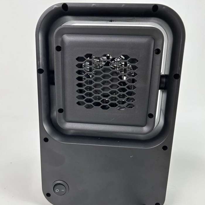 Electric Fan Heater 110V/220V Desktop Heating Machine with Remote Control 2 Speed for Office Room I