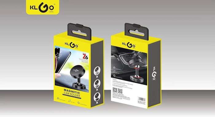 KLGO MAGNETIC CAR HOLDER WITH 360° SWIVEL - Z6