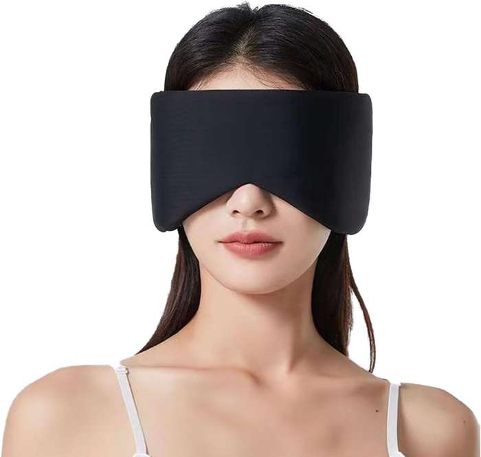 Sleeping Eye Mask, Cool Blackout Sleeping Eye Mask, Double-sided Sleeping Eye Mask
