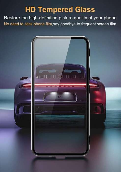 Magnetic tempered glass case for Redmi Note13 Pro 5G Redmi Note 13 Pro 5G