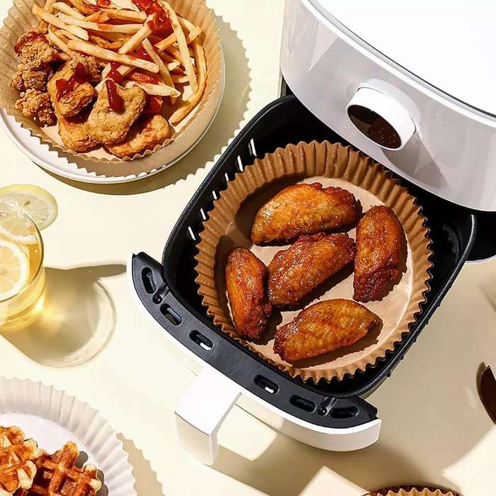 50 Pieces Air Fryer Paper Sheets for Air Fryer Non Stick for Oven, Air Fryer, Baki