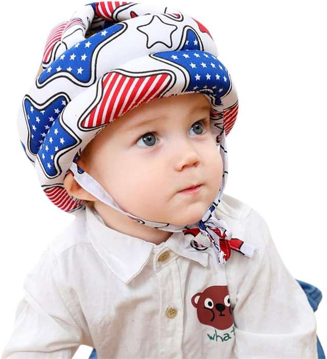 Baby Adjustable Helmet Toddler Head Protector Hat Safety Helmet Infant