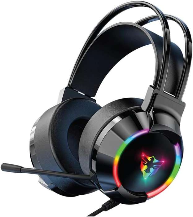 G606 ESPORT GAMING HEADSET WITH BACKLIGHT - USB AND 3.5mm CONNECTION, 7.1 SURROUND SOUND