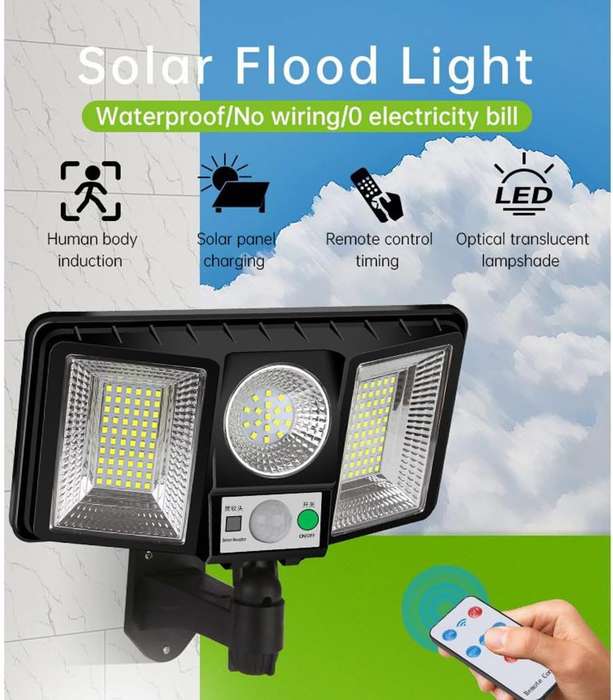 GD PLUS SOLAR FLOOD LIGHT - GD-2202