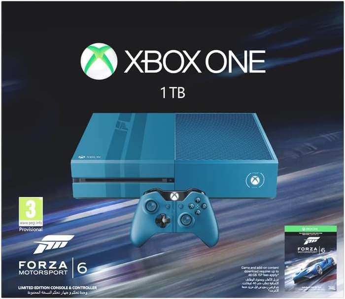 Xbox One Limited Edition 1TB Forza Motorsport 6