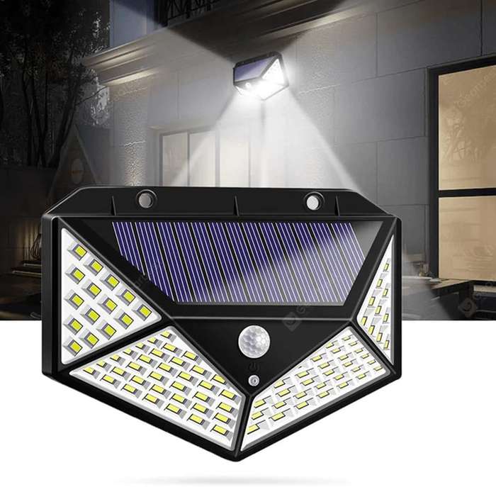 100 LED Solar Interaction Wall Lamp