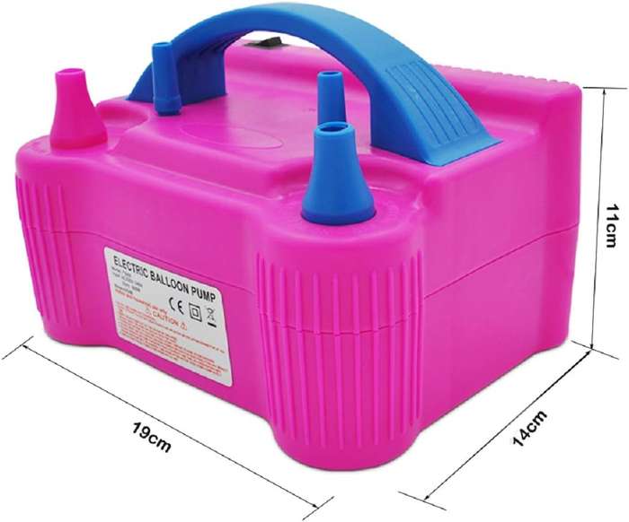 Portable Electric Balloon Pump With Dual High Power Nozzle (AC220-240V 600W)