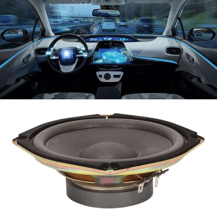 GT-5.4CH 5in Car Coaxial Speaker, 300W 4 Ohms 93dB Sensitivity Midrange Loudspeaker.