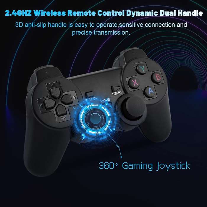 Retro Games Game Stick 32GB TF Card Built-in 20 000 Classic Games with Dual 2.4G Handheld Controller
